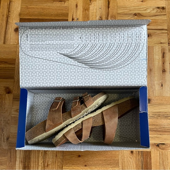 Birkenstock Franca Oiled Leather Tobacco Brown Size 37 - Picture 2 of 12